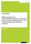 Bildformung durch die Medien-Berichterstattung des Nieuwsblad van het Noorden um die Tage des   4. und 5. Mai in Bezug auf den deutschen Nachbarn