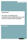 Der Primat des Managements multidimensionaler Selbsterkenntnis - Eine deutsche und universelle Perspektive