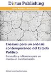 Ensayos para un análisis contemporáneo del Estado Político