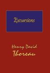 Thoreau's Excursions with a Biographical 'Sketch' by Ralph Waldo Emerson (Hard Cover with Dust Jacket)