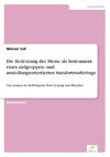 Die Bedeutung der Messe als Instrument eines zielgruppen- und ansiedlungsorientierten Standortmarketings