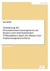 Optimierung des Personalressourcenmanagements am Beispiel eines mittelständischen IT-Dienstleisters durch den Einsatz einer Projektmanagementsoftware