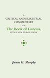 Critical and Exegectical Commentary on the Book of Genesis