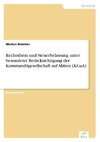 Rechtsform und Steuerbelastung unter besonderer Berücksichtigung der Kommanditgesellschaft auf Aktien (KGaA)