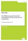 Die WH-Bewegung im Erwerb des Französischen und des Deutschen als Erstsprachen