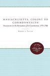 Massachusetts, Colony to Commonwealth