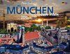 München von oben - Tag & Nacht