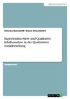 Experteninterview und Qualitative Inhaltsanalyse in der Qualitativen Sozialforschung