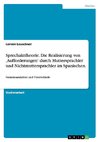 Sprechakttheorie.  Die Realisierung von ,Aufforderungen' durch Muttersprachler und Nichtmuttersprachler im Spanischen.