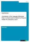 Assessment of the Language Education Policy in Austria and its Fitness for Purpose within the European Union