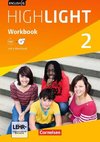 English G Highlight 02: 6. Schuljahr. Workbook mit CD-ROM (e-Workbook) und Audios online. Hauptschule