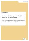 Einsatz und Erfahrungen mit der Balanced Scorecard in Unternehmen