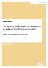 Die Messung und Analyse von Kompetenz im Rahmen des Bildungscontrolling