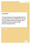 Untersuchung der Einsatzmöglichkeiten der Balanced-Scorecard-Methode bei der XXX Gesellschaft für Ausrüstung mbH (Luftfahrtsysteme, Wehrtechnik, Konversionsprodukte)