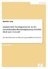 Immaterielle Vermögenswerte in der internationalen Rechnungslegung nach IAS, HGB und US-GAAP