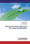 New promising technique for water purification