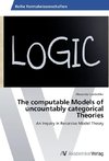 The computable Models of uncountably categorical Theories