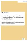 Die Darstellung von Optionsgeschäften im Rahmen der externen Rechnungslegung von Kreditinstituten