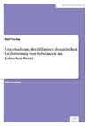 Untersuchung der diffusiven dynamischen Lichtstreuung von Substanzen am kritischen Punkt