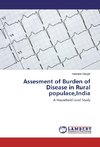 Assesment of Burden of Disease in Rural populace,India