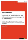 Anwendung der Handlungstheorie Max Webers auf Handlungsentscheidungen der EU und der NATO