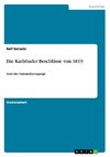 Die Karlsbader Beschlüsse von 1819