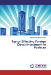 Factor Effecting Foreign Direct Investment in Pakistan