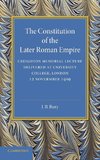 The Constitution of the Later Roman Empire