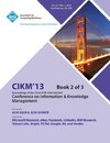 CIKM 13 Proceedings of the 22nd ACM International Conference on Information & Knowledge Management V2