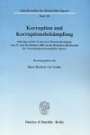 Korruption und Korruptionsbekämpfung