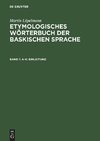 Etymologisches Wörterbuch der baskischen Sprache