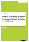 Anfänge des Neoplatonismus in Europa und seine Position gegenüber der Astrologie. Ein Vergleich der Werke von M.Ficino und Pico della Mirandola