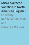 Zanuttini, R: Micro-Syntactic Variation in North American En