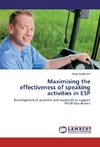 Maximising the effectiveness of speaking activities in ESP