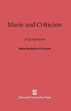 Music and Criticism