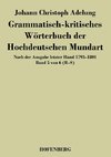 Grammatisch-kritisches Wörterbuch der Hochdeutschen Mundart