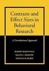 Contrasts and Effect Sizes in Behavioral Research