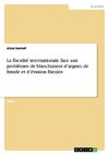 La fiscalité internationale face aux problèmes de blanchiment d'argent, de fraude et d'évasion fiscales