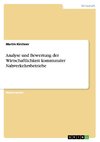 Analyse und Bewertung der Wirtschaftlichkeit  kommunaler Nahverkehrsbetriebe