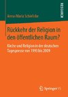 Rückkehr der Religion in den öffentlichen Raum?