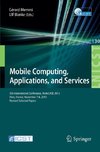 Mobile Computing, Applications, and Services