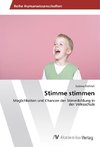 Stimme stimmen