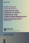 Linguistics and Literary Studies / Linguistik und Literaturwissenschaft