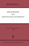 Bibliographie der Sowjetischen Philosophie