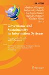 Governance and Sustainability in Information Systems. Managing the Transfer and Diffusion of IT