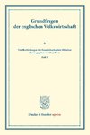 Grundfragen der englischen Volkswirtschaft