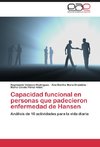 Capacidad funcional en personas que padecieron enfermedad de Hansen