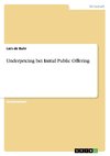 Underpricing bei Initial Public Offering