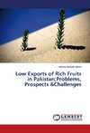 Low Exports of Rich Fruits in Pakistan;Problems, Prospects &Challenges