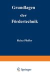 Grundlagen der Fördertechnik